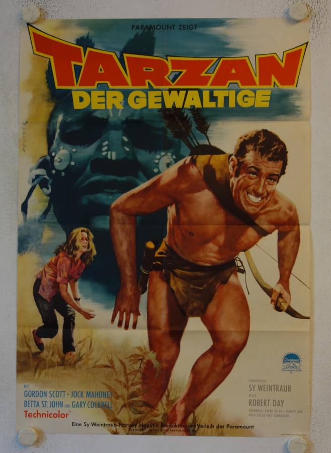 Tarzan der Gewaltige originales deutsches Filmplakat